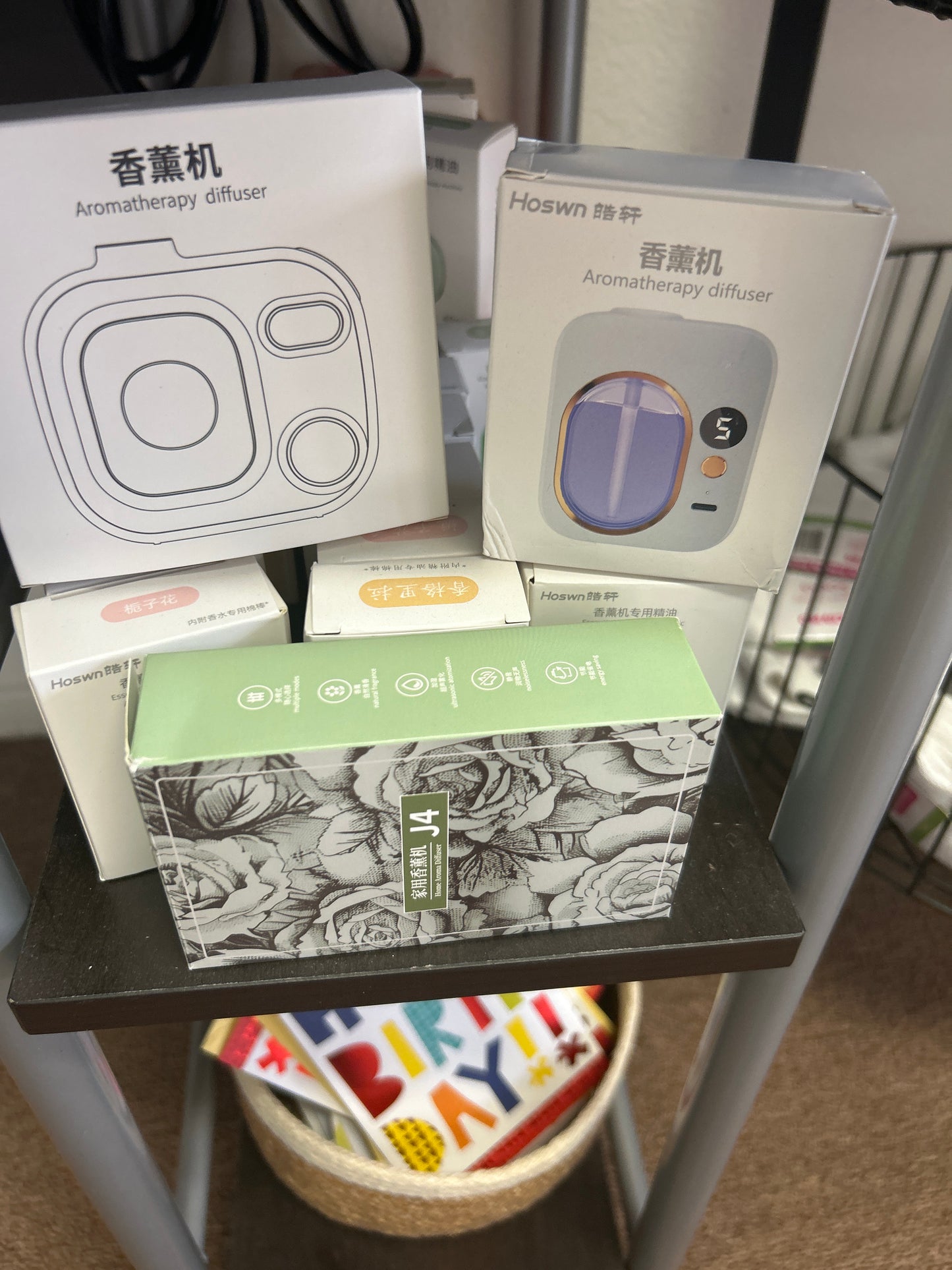 Aromatherapy Machine with 6 Essential Oils - Enhance Your Wellbeing