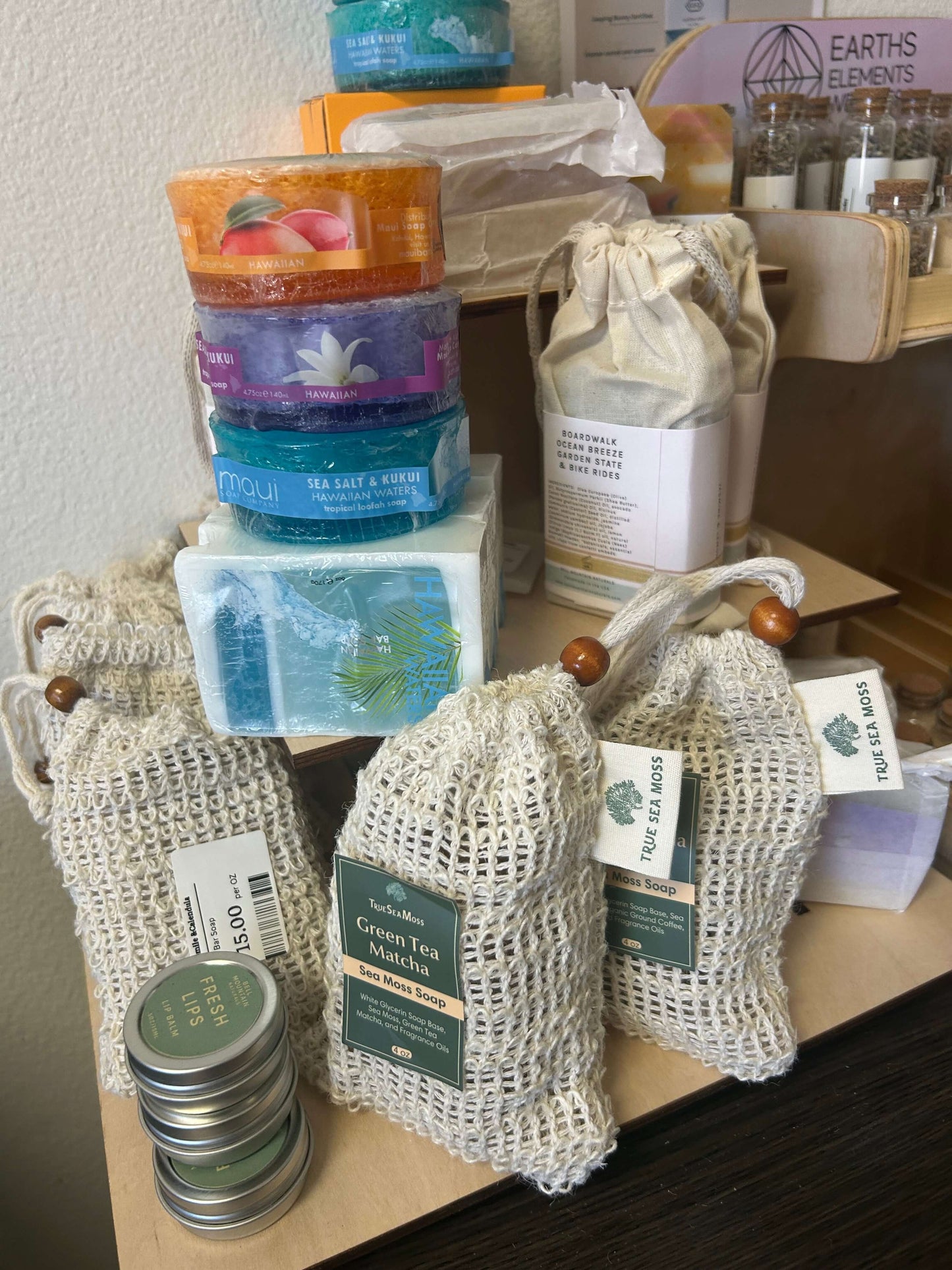 Oatmeal Honey sea moss Soaps