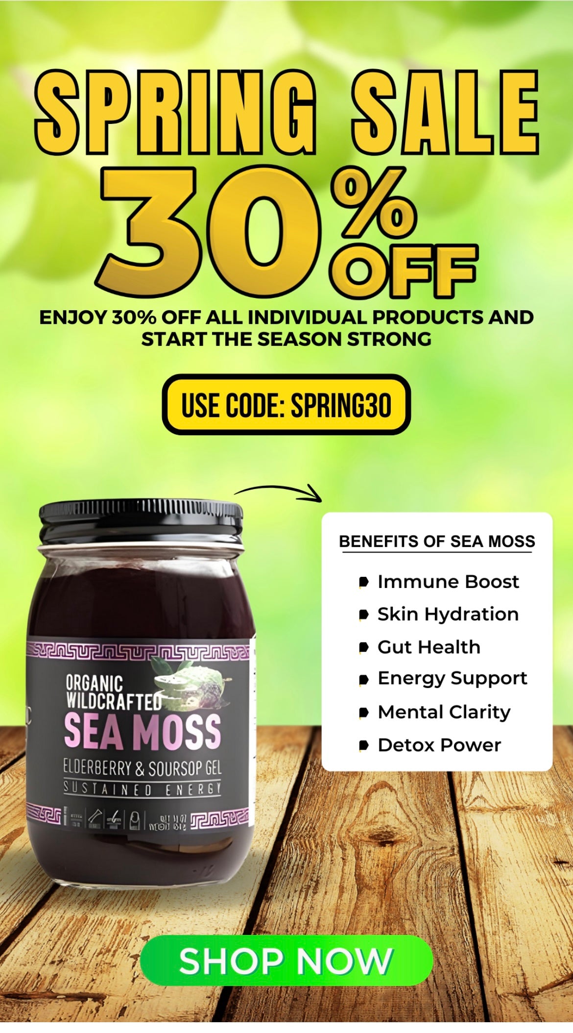 Custom Sea Moss Complete Set - Choose Your Options