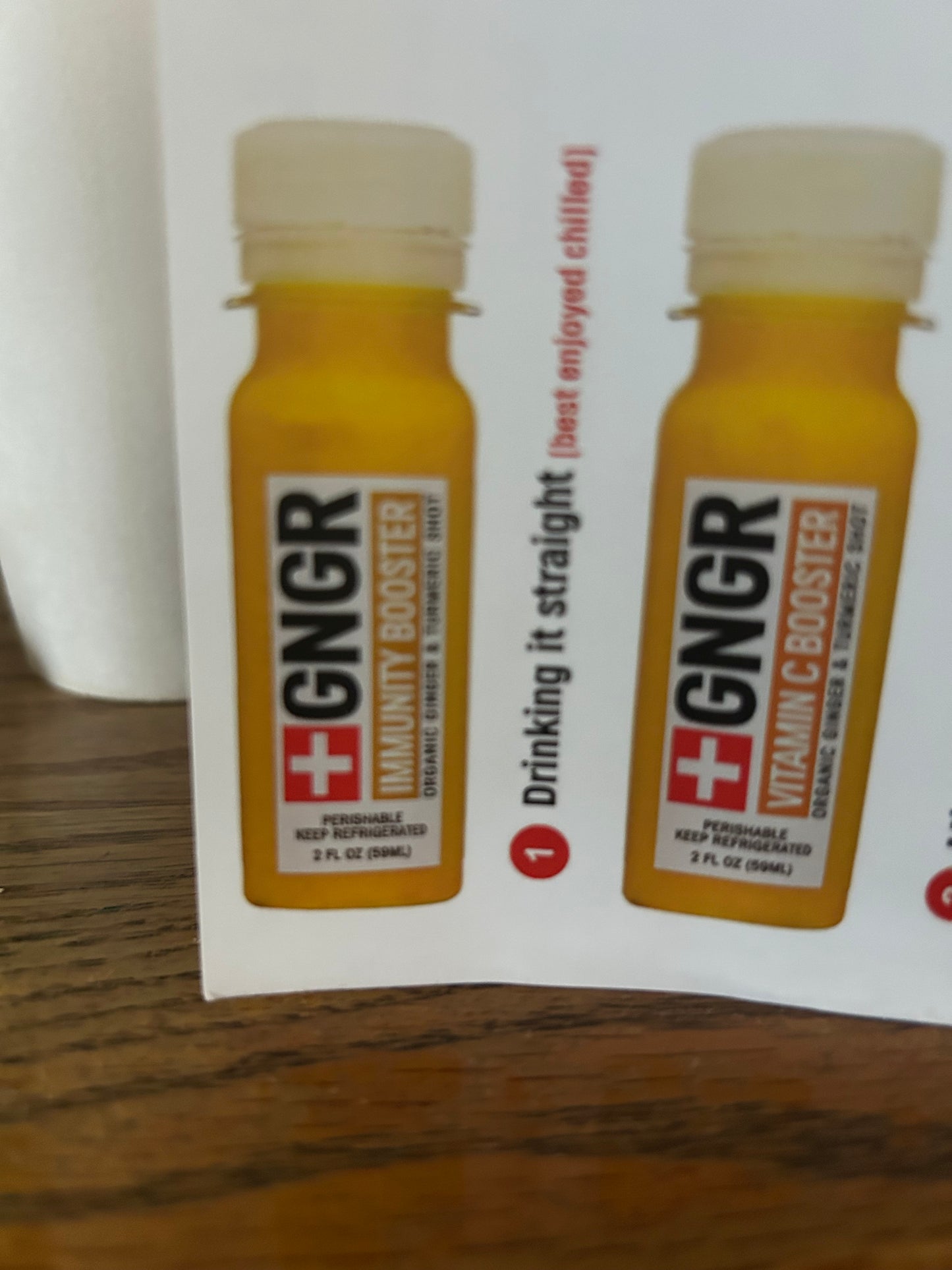 Ginger Shots Digestion