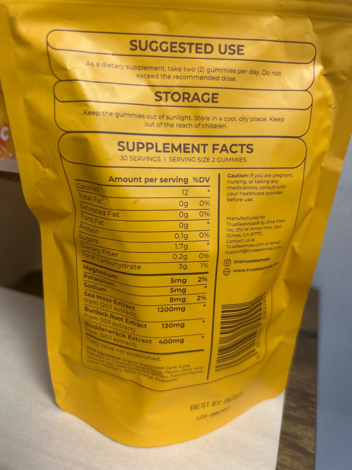 Sea Moss Gummy’s for all ages