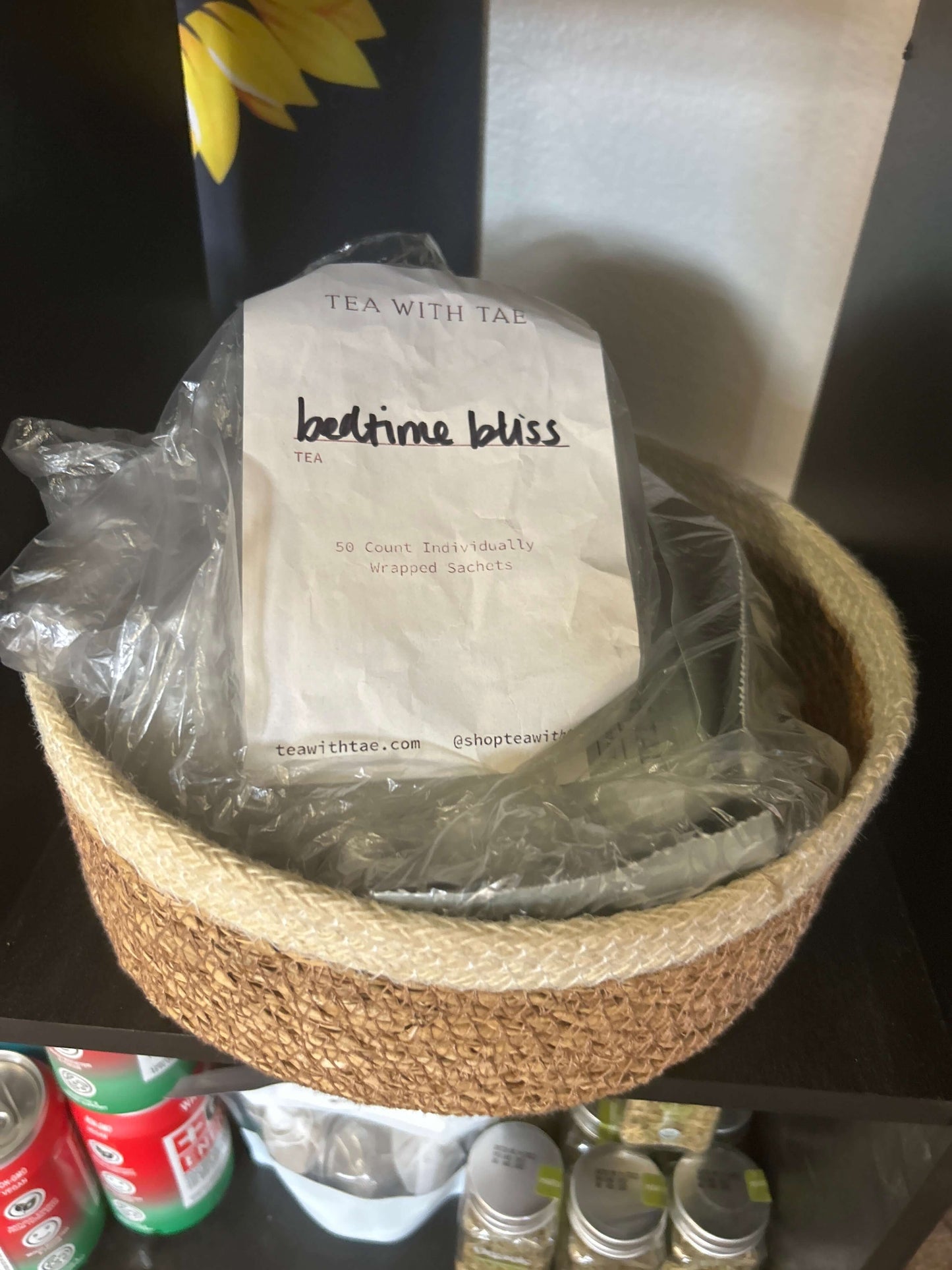 Individually Wrapped Tea Sachets Bedtime Bliss