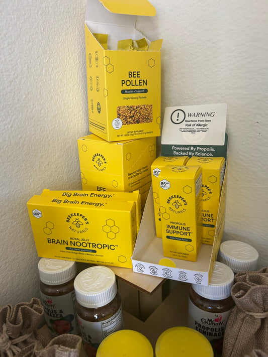Beekeeper throat Spray-Natural bee-derived nutrients for immune system support