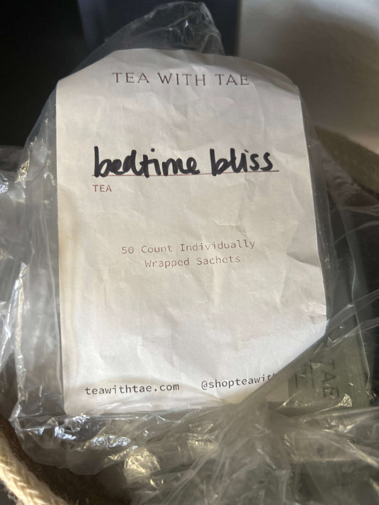 Individually Wrapped Tea Sachets Bedtime Bliss
