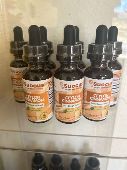 Ceylon Cinnamon Tincture - Healthy Digestion & Balance Alcohol Free 1 fl oz