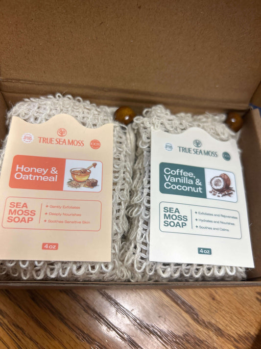 Oatmeal Honey sea moss Soaps